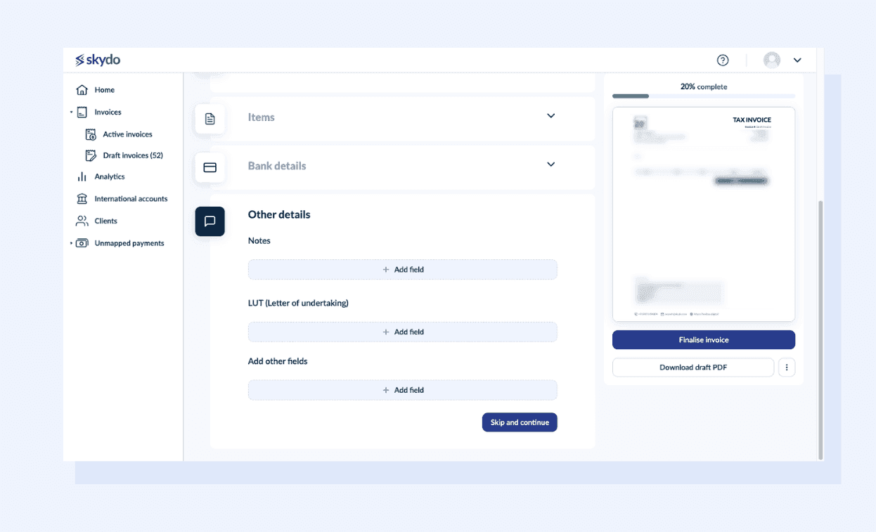 Monitor Receivable Payments With Skydo’s Payment Tracking Feature