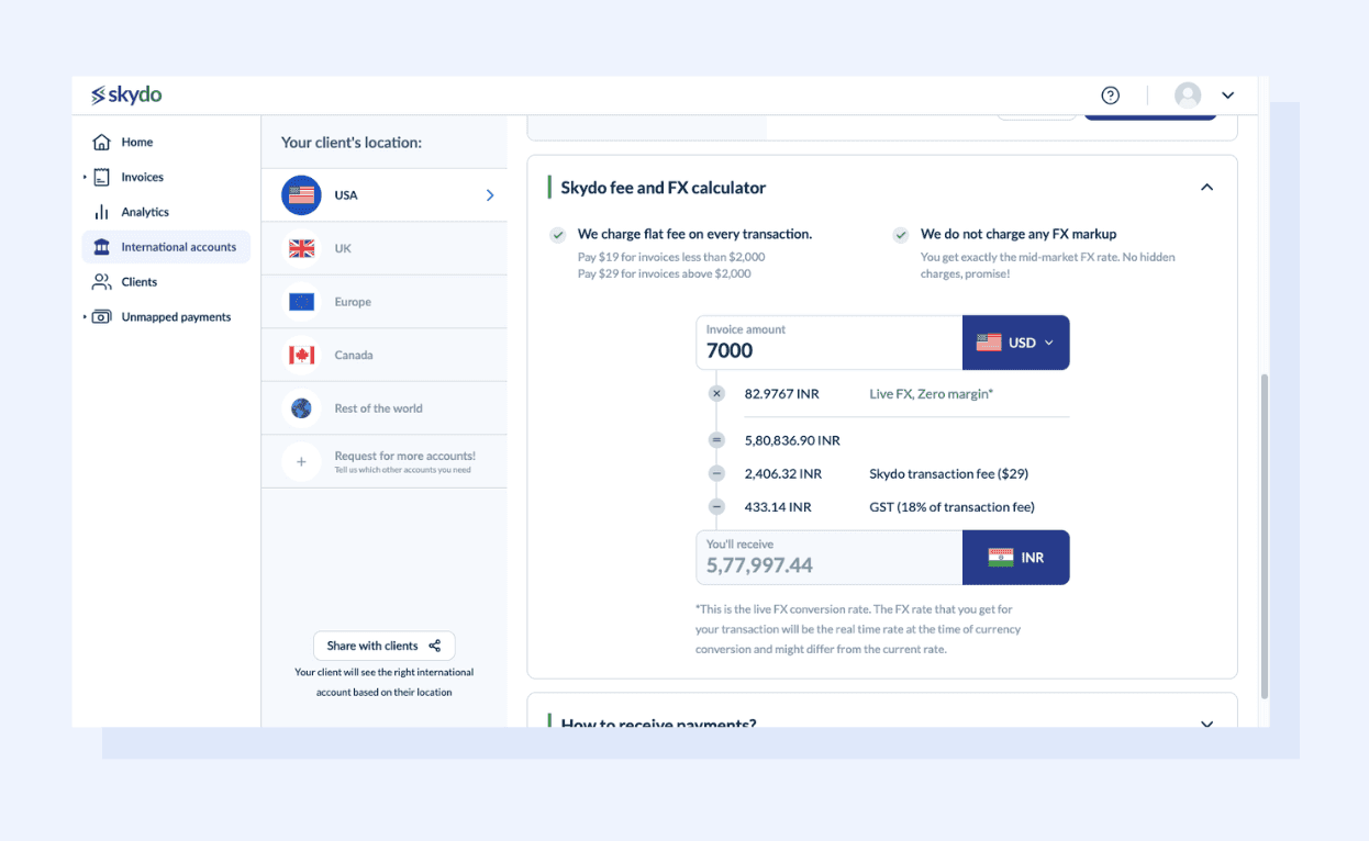 Monitor Receivable Payments With Skydo’s Payment Tracking Feature